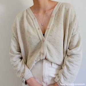 Vintage Cotton Cardigan
